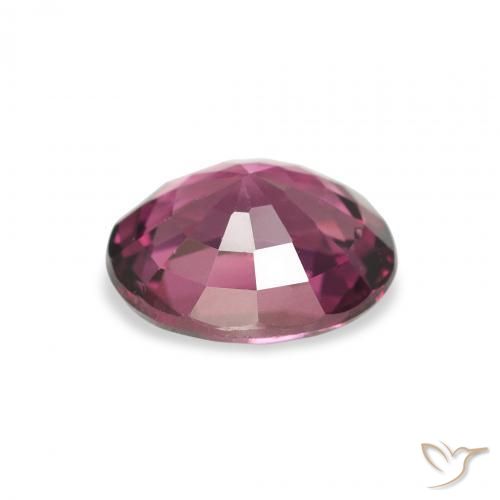 Rhodolite Garnet Gemstone in 9 x 7 mm (calibrated) Size for Sale, Rhodolite Garnet Stone in Pink Berry Purple Color