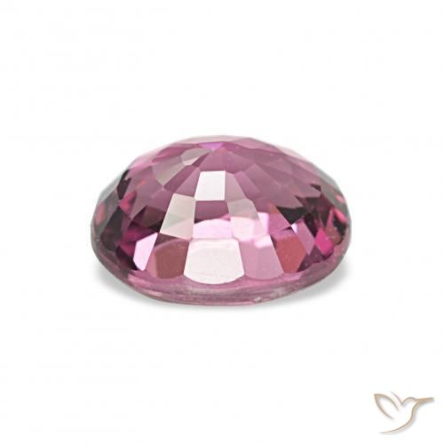 Rhodolite Garnet Gemstone in 6.6 x 5.2 mm Size for Sale, Rhodolite Garnet Stone in Grape Color