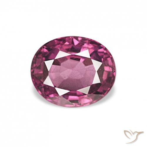 1.03ct Pink Berry Purple Rhodolite Garnet, Oval, VS