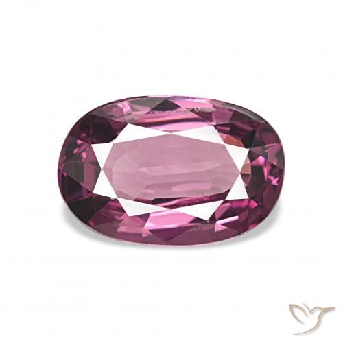 1.78ct Medium Purple Rhodolite Garnet, Oval, VVS-VS