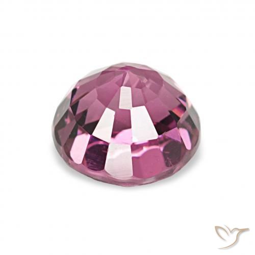 Rhodolite Garnet Gemstone in 5.7 mm Size for Sale, Rhodolite Garnet Stone in Grape Color