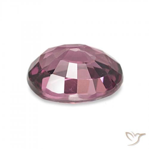 Rhodolite Garnet Gemstone in 8.1 x 6.3 mm Size for Sale, Rhodolite Garnet Stone in Medium Purple Color