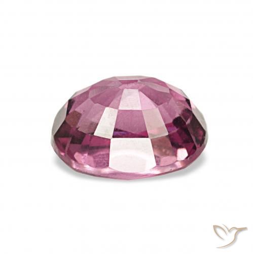 Rhodolite Garnet Gemstone in 6.9 x 5.3 mm Size for Sale, Rhodolite Garnet Stone in Medium Purple Color