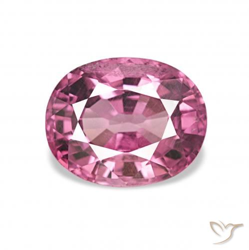 1.57ct Pinkish Purple Rhodolite Garnet, Oval, VS
