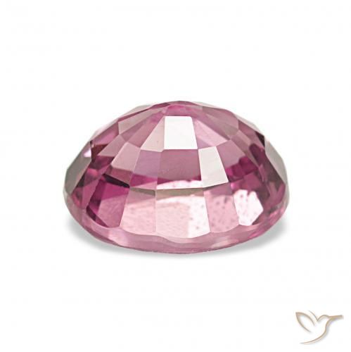 Rhodolite Garnet Gemstone in 7.2 x 5.8 mm Size for Sale, Rhodolite Garnet Stone in Pinkish Purple Color