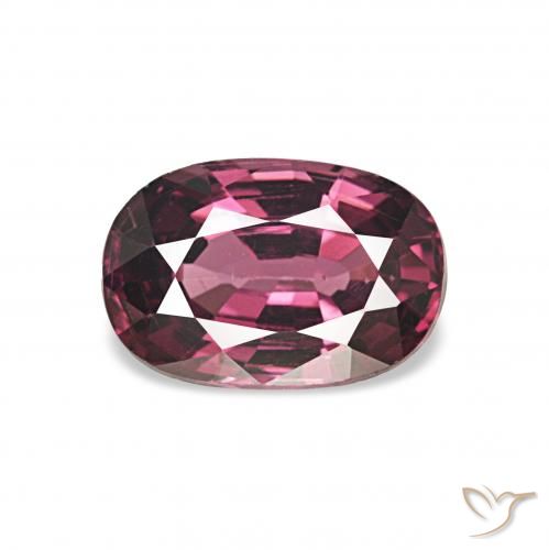 1.09ct Medium Purple Rhodolite Garnet, Oval, VS