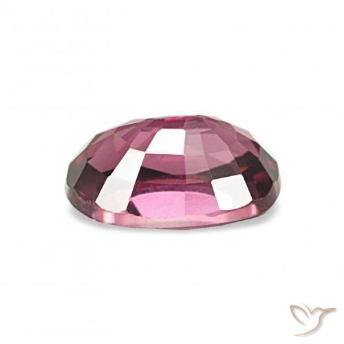 Rhodolite Garnet Gemstone in 7 x 4.7 mm Size for Sale, Rhodolite Garnet Stone in Medium Purple Color