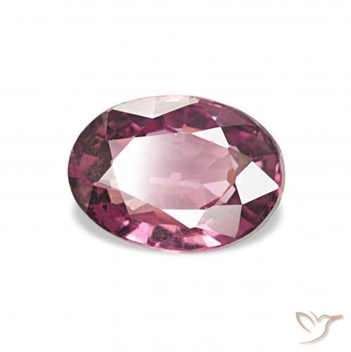 1.07 ct Purple Rhodolite Garnet Stone, Natural Rhodolite Garnet in Oval Facet Shape for Sale