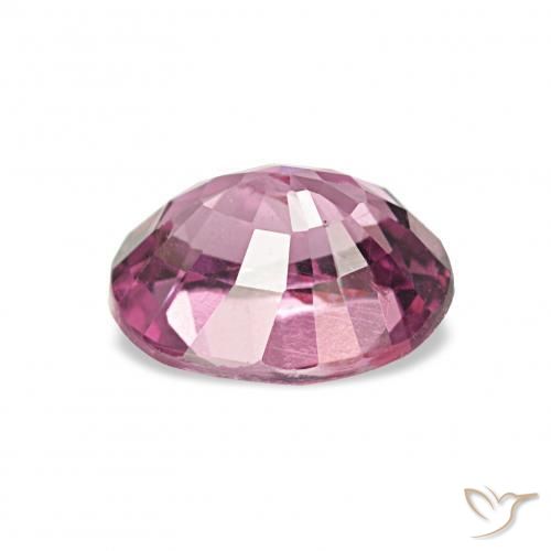 Rhodolite Garnet Gemstone in 7.1 x 5.5 mm Size for Sale, Rhodolite Garnet Stone in Medium Purple Color