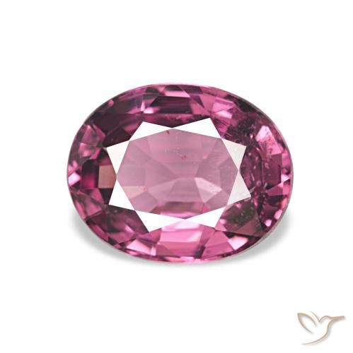 1.30ct Grape Rhodolite Garnet, Oval, VS