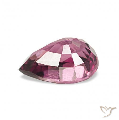 Rhodolite Garnet Gemstone in 7.7 x 5.4 mm Size for Sale, Rhodolite Garnet Stone in Medium Purple Color
