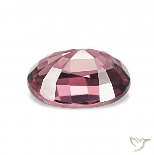 Rhodolite Garnet Gemstone in 7.6 x 5.4 mm Size for Sale, Rhodolite Garnet Stone in Rapberry Red Color