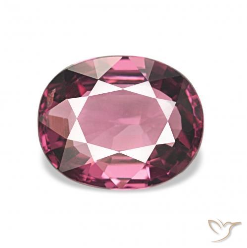 1.58ct Magenta-Pink Rhodolite Garnet, Oval, VVS