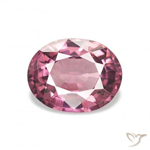 1.23ct Deep Magenta Rhodolite Garnet, Oval, VVS-VS