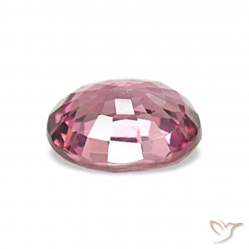 Rhodolite Garnet Gemstone in 7.1 x 5.6 mm Size for Sale, Rhodolite Garnet Stone in Deep Magenta Color