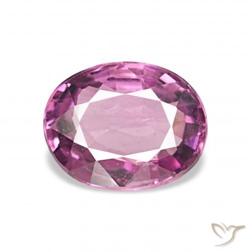 1.27ct Light Raspberry Red Rhodolite Garnet, Oval, VVS-VS