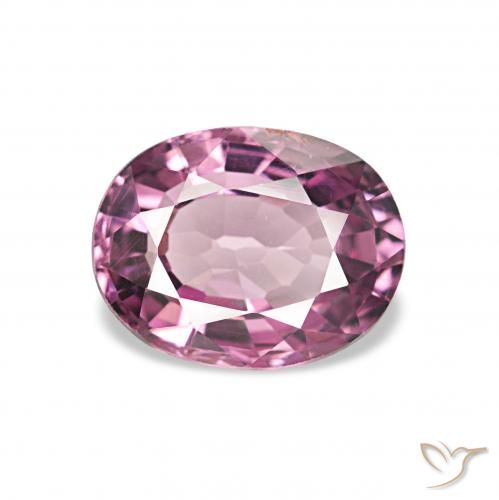 1.14ct Medium Purple Rhodolite Garnet, Oval, VVS