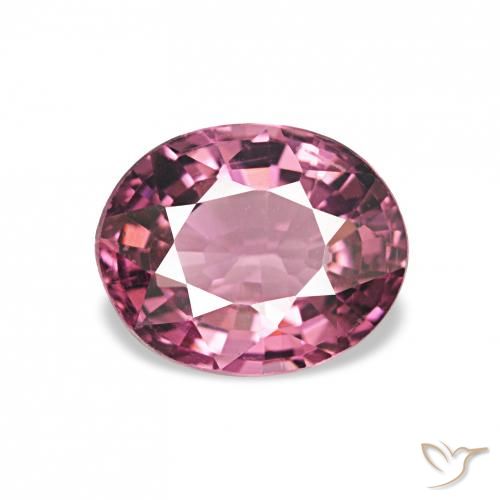 1.11ct Pinkish Purple Rhodolite Garnet, Oval, VVS