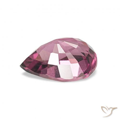 Rhodolite Garnet Gemstone in 7.7 x 5.6 mm Size for Sale, Rhodolite Garnet Stone in Grape Color