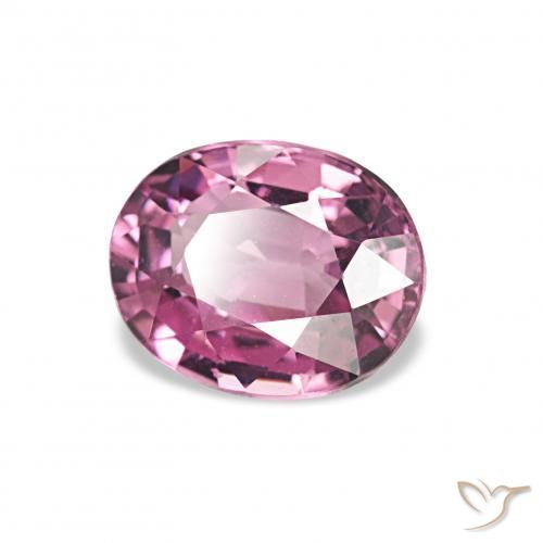 1.12 ct Purple Rhodolite Garnet Stone, Natural Rhodolite Garnet in Oval Facet Shape for Sale