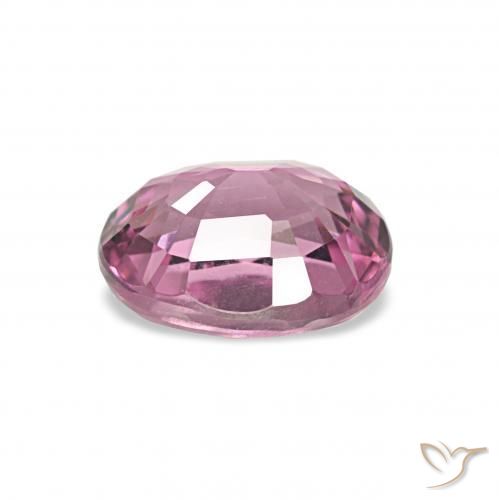 Rhodolite Garnet Gemstone in 6.7 x 5.4 mm Size for Sale, Rhodolite Garnet Stone in Medium Purple Color