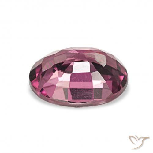 Rhodolite Garnet Gemstone in 8 x 6 mm (calibrated) Size for Sale, Rhodolite Garnet Stone in Medium Purple Color