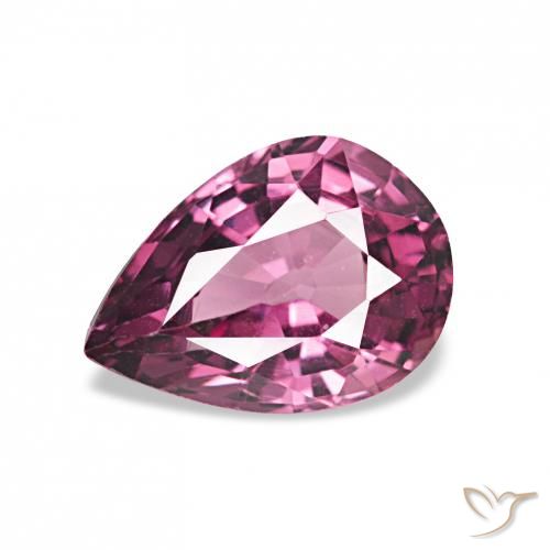 0.97ct Grape Rhodolite Garnet, Pear Shape, VVS