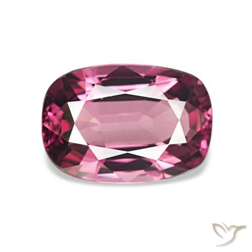 1.85ct Intense Purple Rhodolite Garnet, Cushion, VVS