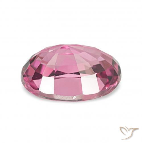 Rhodolite Garnet Gemstone in 8 x 5.6 mm Size for Sale, Rhodolite Garnet Stone in Intense Purple Color
