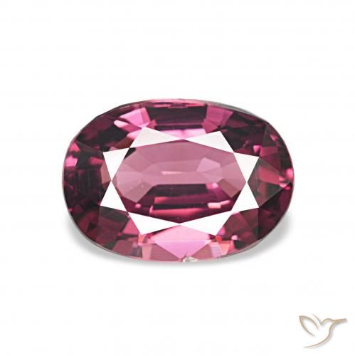 1.24ct Medium Purple Rhodolite Garnet, Oval, VVS