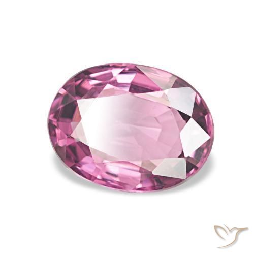 1.15 ct Purple Rhodolite Garnet Stone, Natural Rhodolite Garnet in Oval Facet Shape for Sale
