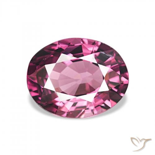 1.85ct Intense Purple Rhodolite Garnet, Oval, VVS