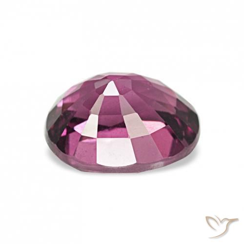 Rhodolite Garnet Gemstone in 6.7 x 5.7 mm Size for Sale, Rhodolite Garnet Stone in Medium Purple Color