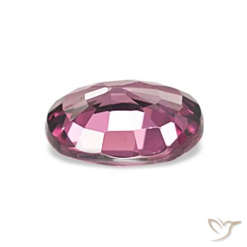 Rhodolite Garnet Gemstone in 7.2 x 5.7 mm Size for Sale, Rhodolite Garnet Stone in Dark Reddish Purple Color