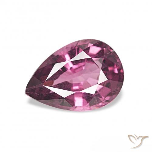 1.16ct Grape Rhodolite Garnet, Pear Shape, VVS-VS