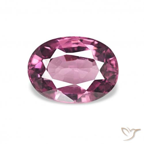 1.06ct Medium Purple Rhodolite Garnet, Oval, VVS-VS