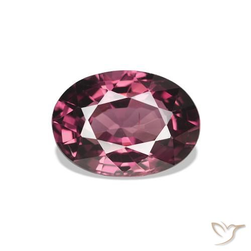 1.12ct Medium Purple Rhodolite Garnet, Oval, VVS-VS