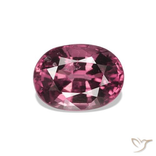 1.18ct Rapberry Red Rhodolite Garnet, Oval, VS-SI