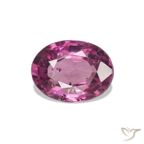 0.79ct Deep Magenta-Pink Rhodolite Garnet, Oval, VS-SI