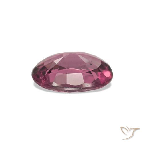 Rhodolite Garnet Gemstone in 7.1 x 5.3 mm Size for Sale, Rhodolite Garnet Stone in Reddish Purple Color