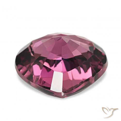 Rhodolite Garnet Gemstone in 10.3 x 9.4 mm Size for Sale, Rhodolite Garnet Stone in Deep Purple Color