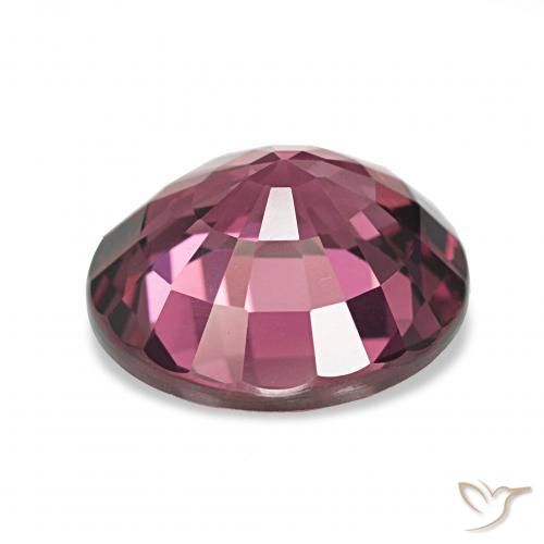 Rhodolite Garnet Gemstone in 9.9 x 9.1 mm Size for Sale, Rhodolite Garnet Stone in Magenta-Pink Color