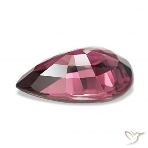 Rhodolite Garnet Gemstone in 13.1 x 8.2 mm Size for Sale, Rhodolite Garnet Stone in Purple-Red Color