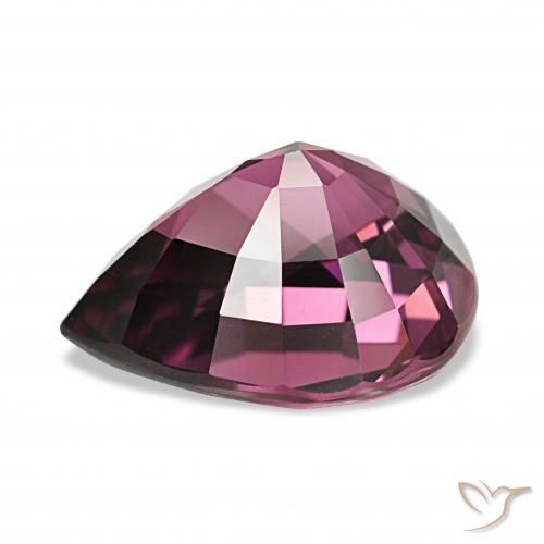 Rhodolite Garnet Gemstone in 11 x 9 mm (calibrated) Size for Sale, Rhodolite Garnet Stone in Rapberry Red Color