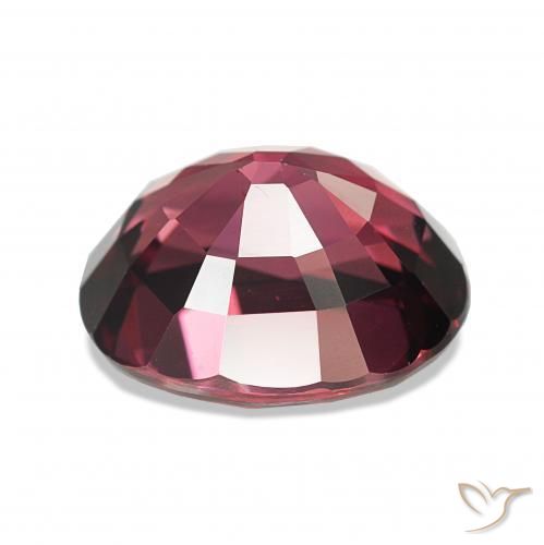 Rhodolite Garnet Gemstone in 10 x 8 mm (calibrated) Size for Sale, Rhodolite Garnet Stone in Medium Red Color