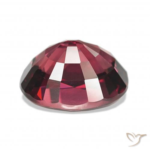 Rhodolite Garnet Gemstone in 10 x 8 mm (calibrated) Size for Sale, Rhodolite Garnet Stone in Dark Red Color