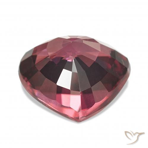 Rhodolite Garnet Gemstone in 10.9 x 9.5 mm Size for Sale, Rhodolite Garnet Stone in Dark Red Color