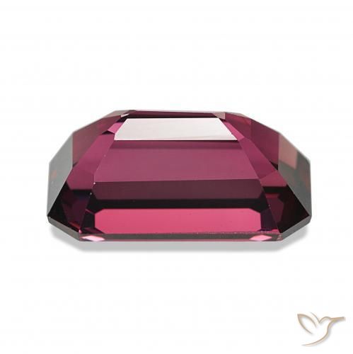 Rhodolite Garnet Gemstone in 11.9 x 6.6 mm Size for Sale, Rhodolite Garnet Stone in Raspberry Red Color