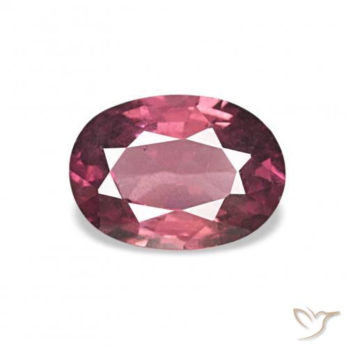 0.94ct Dark Purple Rhodolite Garnet, Oval, VS