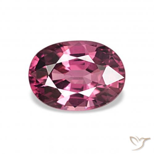 1.18ct Medium Purple Rhodolite Garnet, Oval, VVS